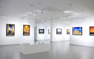 Rollbrett in Kunstausstellungen